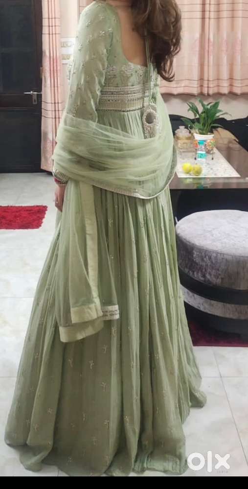 Selling designer Heavy Anarkali gown
