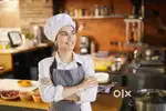 Female Cleaner and kitchen helper for cafeteria
