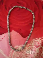 This is a silver chain Hamirpur mein aana padega aapko agar chahie