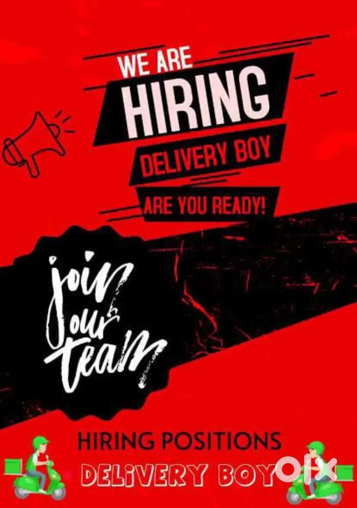 Zomato food delivery job earn upto 40k per month.