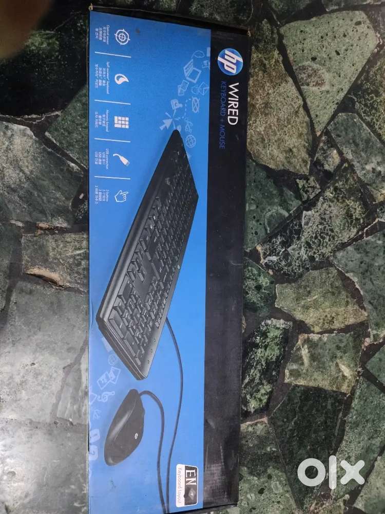 HP wired keyboard and mouse Never used
