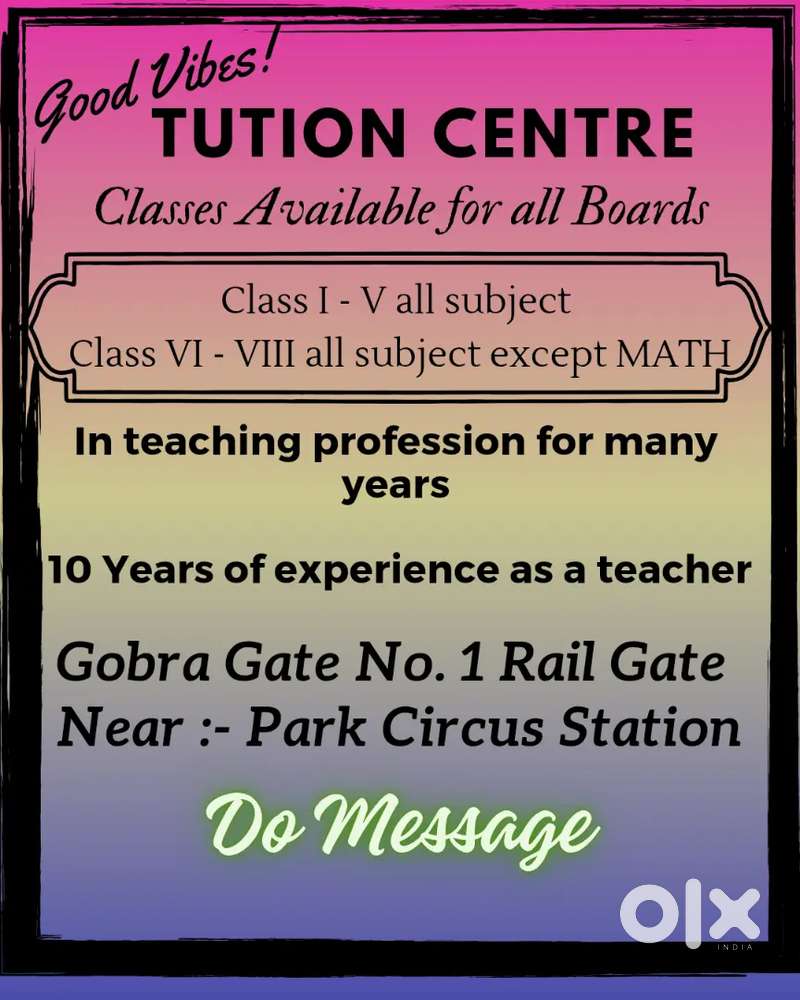 We offers good teaching with excellent grades.