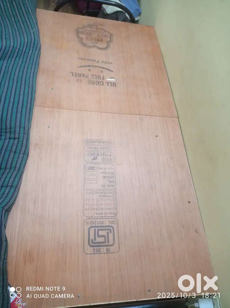 2 Folding Bed  size 3*6 and 1 single bed size 4*6