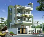 This property behind AM Cinema hall koradi New Nanda 1500sqft