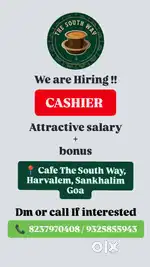 Cashier for Cafe