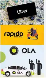 Uber Ola car auto attachment office attachment