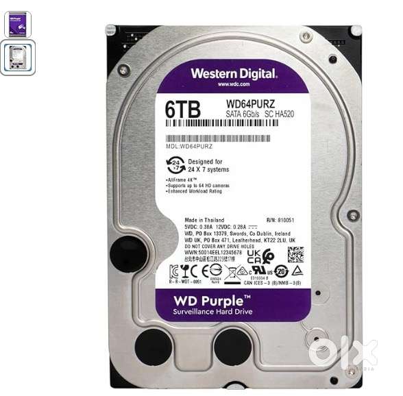 Hardisk WD 6TB FOR SALE