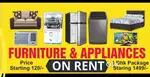 30 Furniture Appliances on RENT BD NE knliu h