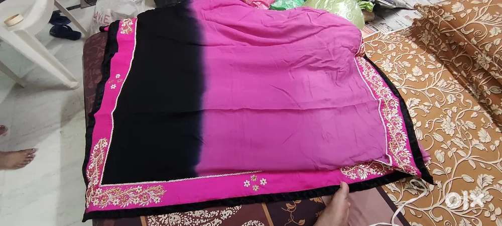 Saree with blouse