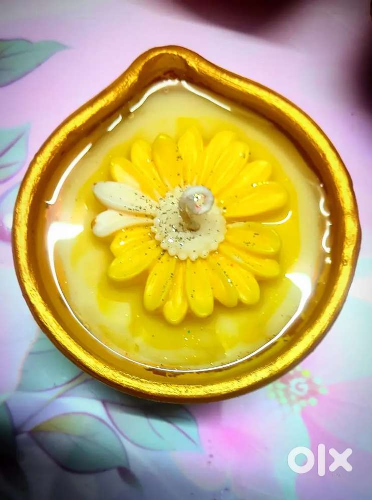 Glass Diya