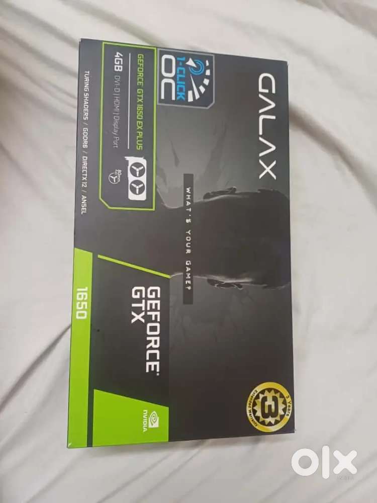 GE FORCE GTX 1650 EX PLUS 4GB (Graphics card )