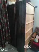 Double Bed Wooden with Box Bed