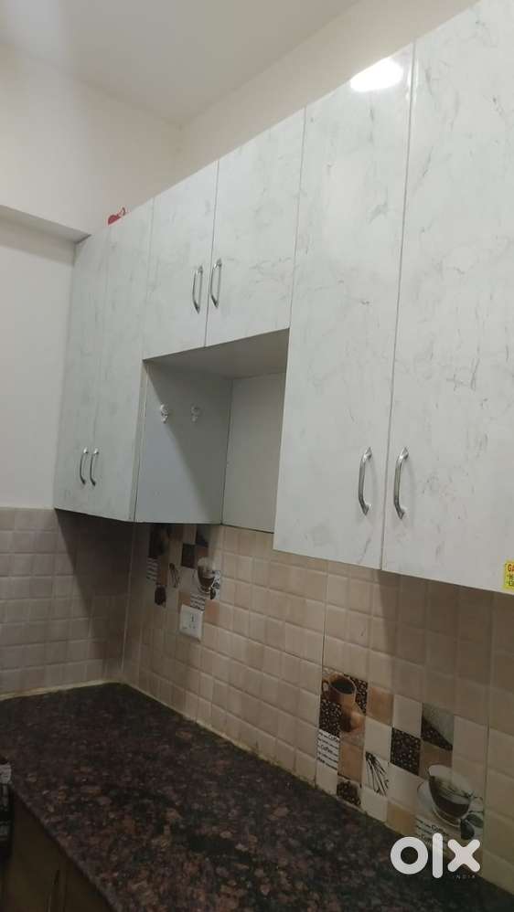 1 bhk semi furnished for rent . Good interior work