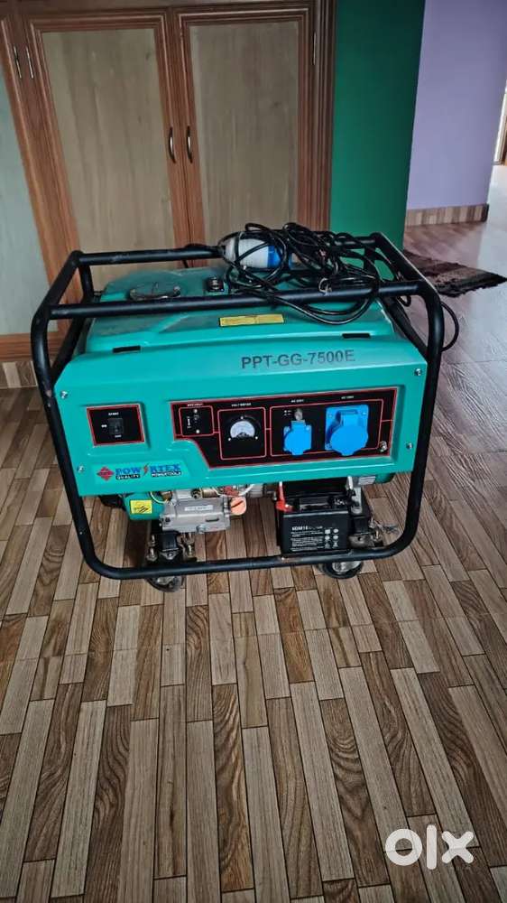 7KW lite used gasoline generator