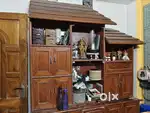 Wooden wardrobe