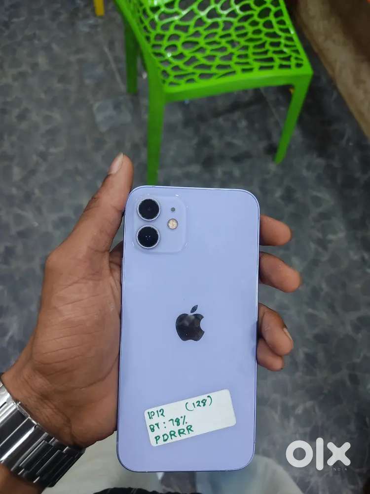 iPhone 12, 78% battery 128GB