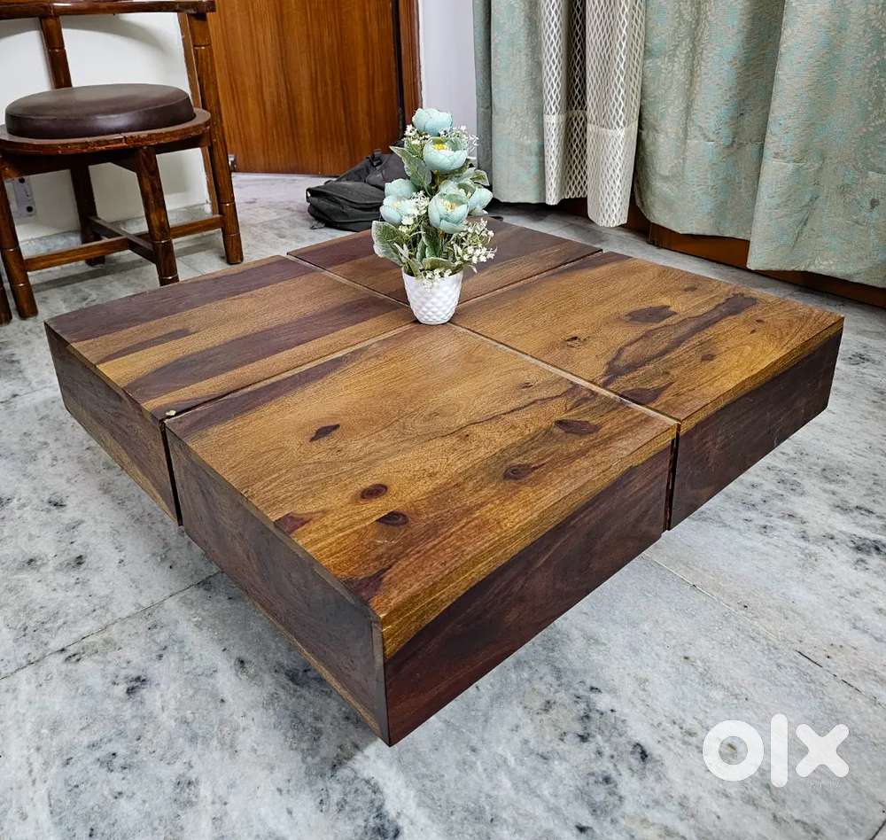 8 months old, all new  Sheesham Wooden Table