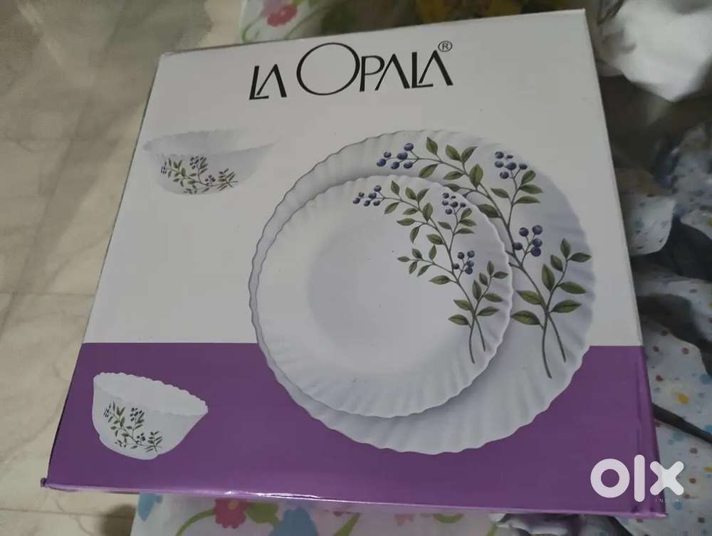 Sealed pack La Opala Novo Round  dinner set 16