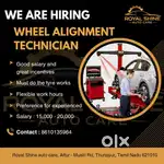 Wheel alignment technician wanted