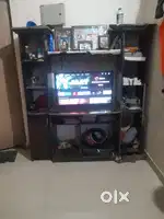 TV stand and 6 seater dining table without chairs
