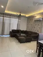 Available 2bhk fully furnished flat on patiala road Zirakpur