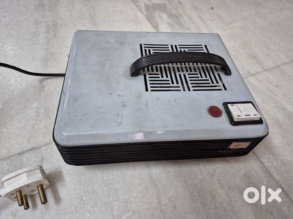 Heater and oxygen cylinder available