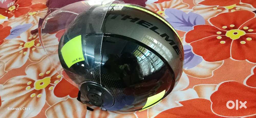 2 Helmet at good price , pls call text for details