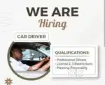 Personal driver required