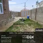 Property  with 9 malras land at Upper Zaffron Colony Srinagar 191101