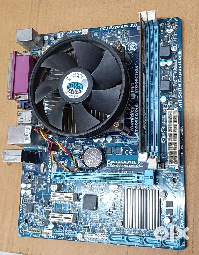 Combo. Gigabyte Mb i7 Processor 8Gb Ram Cooler Master Fan