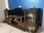 TV unit for decorating hall