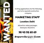 Marketing staff