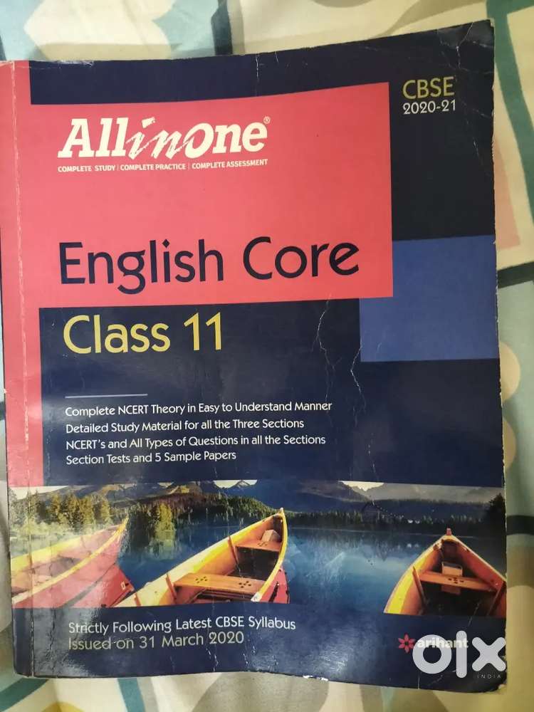 All In One English Core Class 11 CBSE