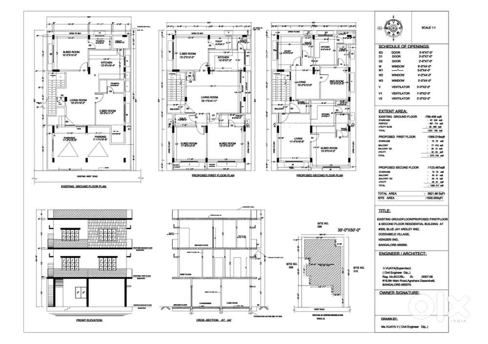 Building Site Plan
