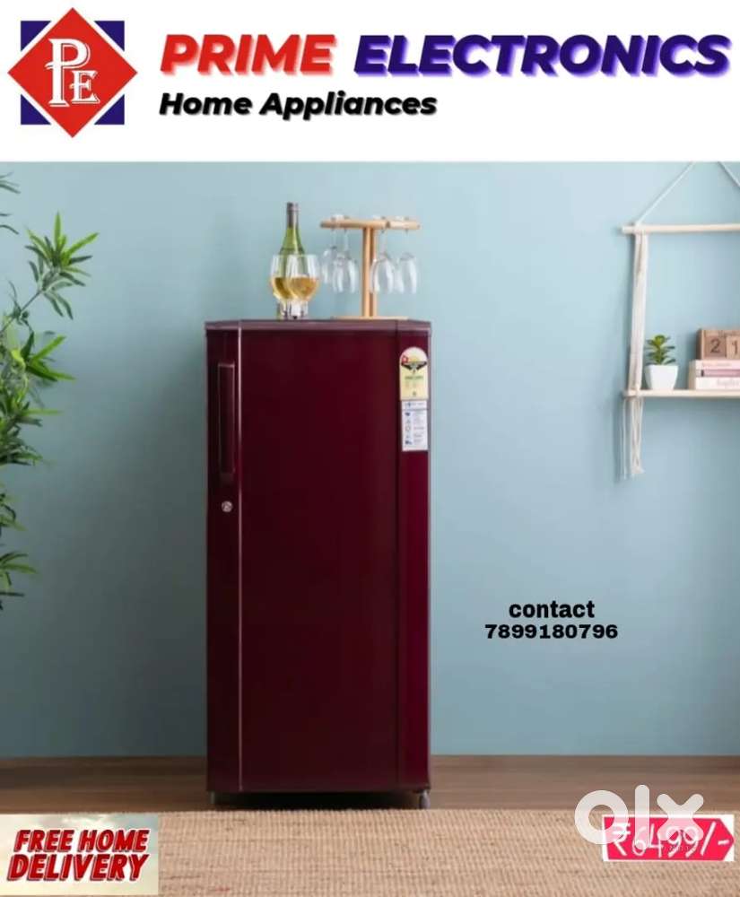¥¥£ Haier single door fridge in neat condition with discount price --