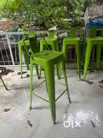 Bar chair (6 pcs) heavy metal