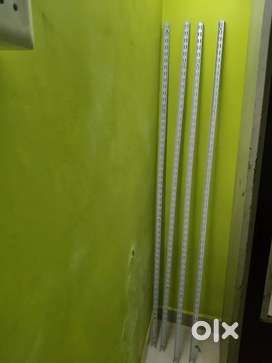 Glass shelf and rack for shops