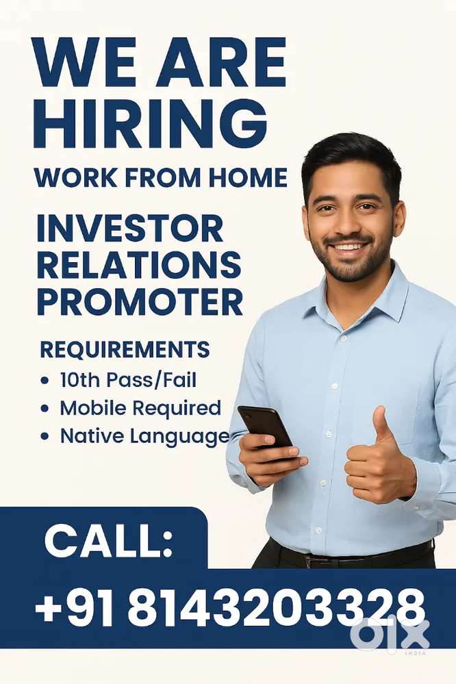 Investor relations manager/ promoter