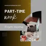 Students housewifes part time job with every week payments