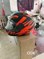 Rarely used SMK helmet for sale