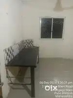 Single room with attached toilet bathroom