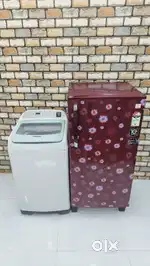 Godrej maron flower model single door & sasung top load for sale