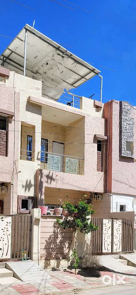 3BHK indipendent house with solar roof top near Samarpan circle
