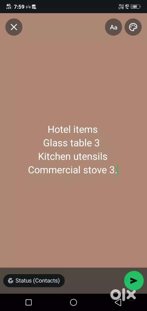 Hotel items