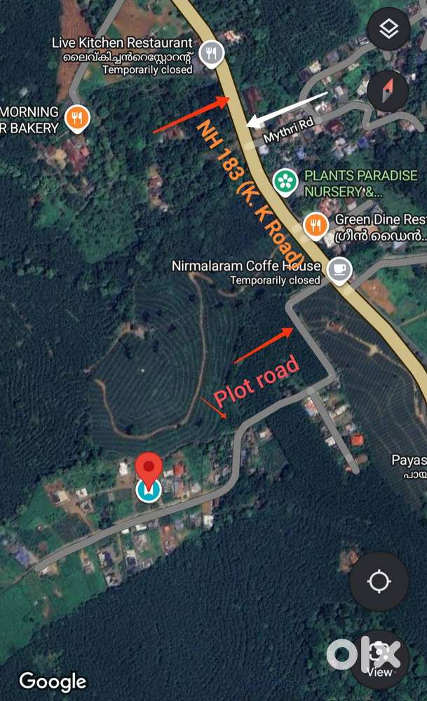 വിൽപ്പനയ്ക്ക് – 10 സെന്റ് റെസിഡൻഷ്യൽ സ്ഥലം – ചോറ്റി, കാഞ്ഞിരപ്പള്ളി