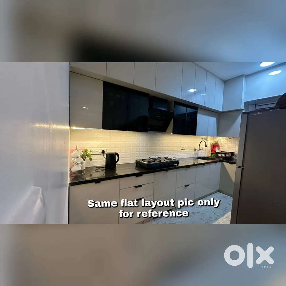 Ready to move flat unfurnished only 1 unit available.