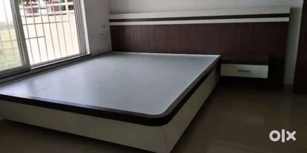 Today big discount buy new double bed withbox 7490/- EMI available