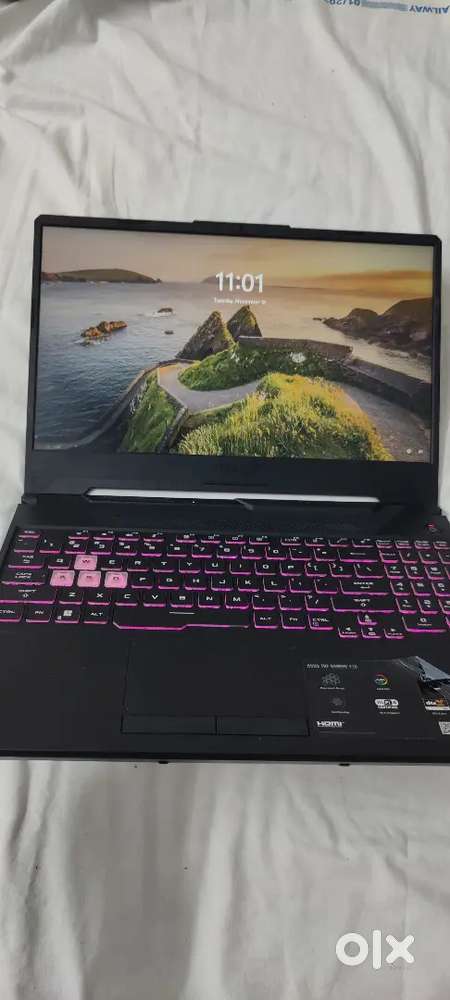 ASUS TUF Gaming F15 flipkart 59500/-