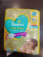 Wish to sell Pampers New baby Premium Taped  Diapers