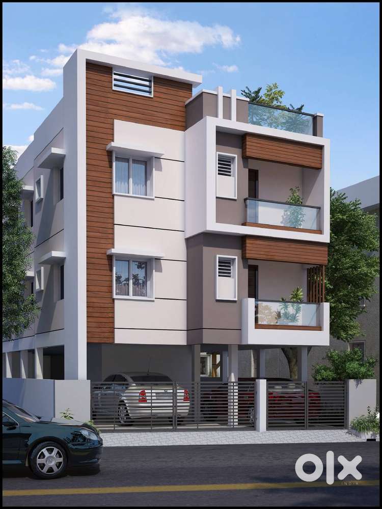 -{ URAPAKKAM - 2BHK FLATS FOR SALE. 1.7Km from GST Road }-